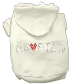 Adopted Hoodie Cream S (10)