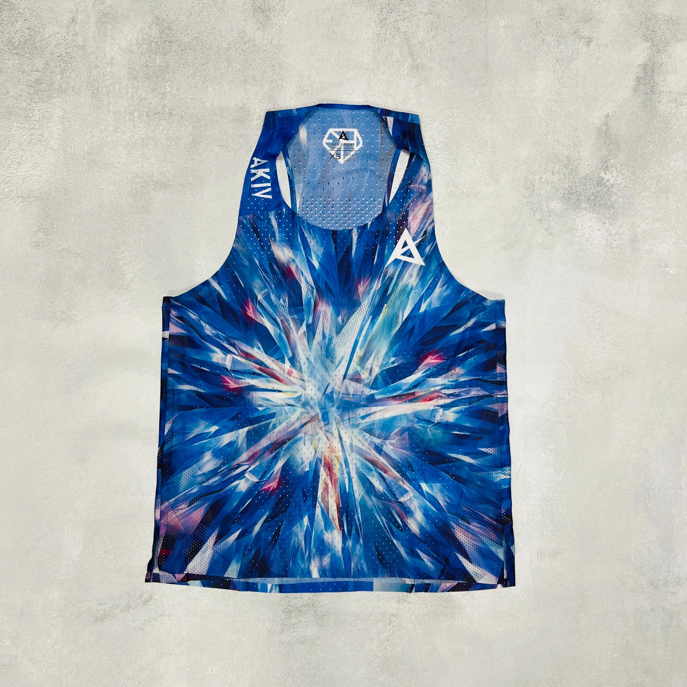 AKIV Elite Singlet Unisex | Blue Diamond