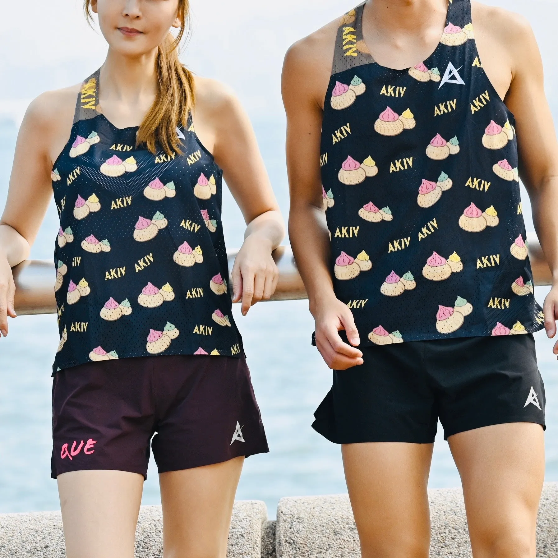 AKIV Elite Singlet Unisex | Iced Gem Biscuits