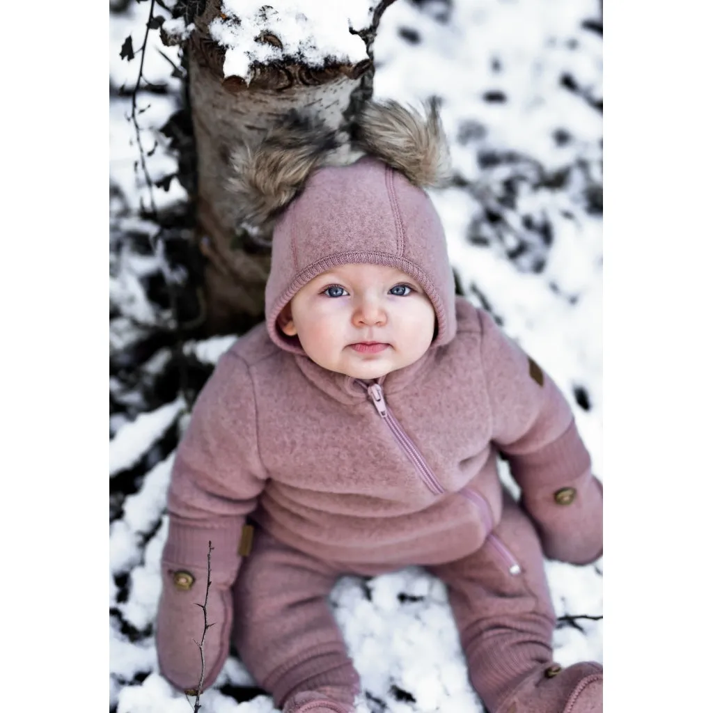 Baby Wool Suit - Burlwood