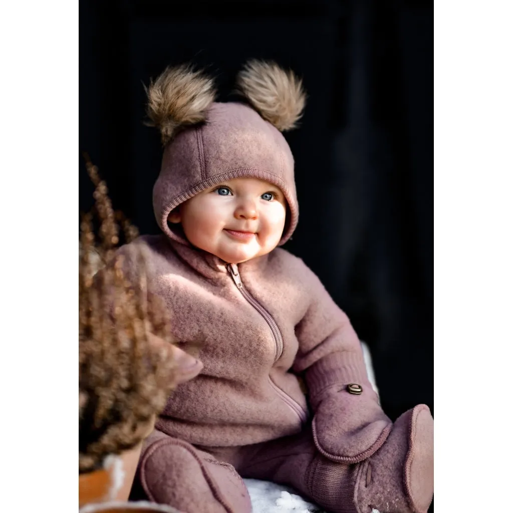 Baby Wool Suit - Burlwood