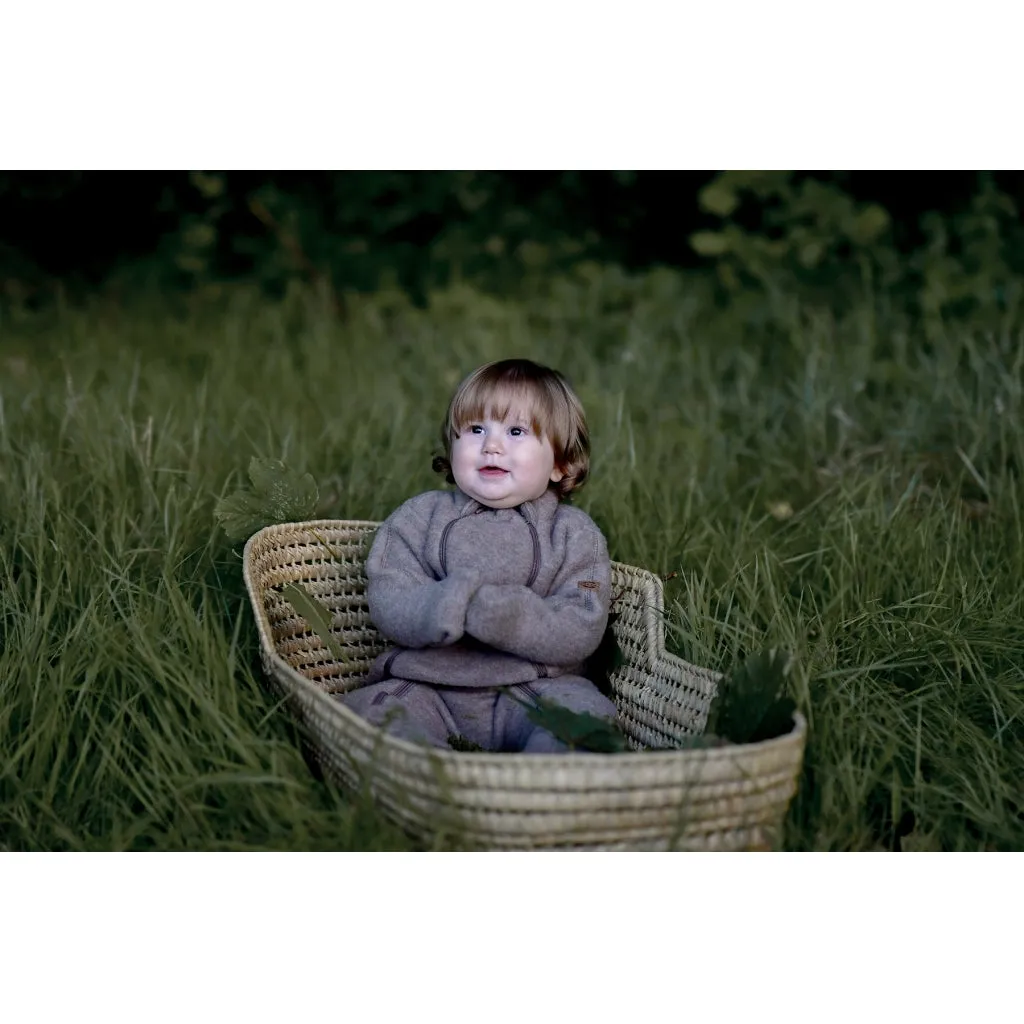 Baby Wool Suit Double Zip - Melange Denver