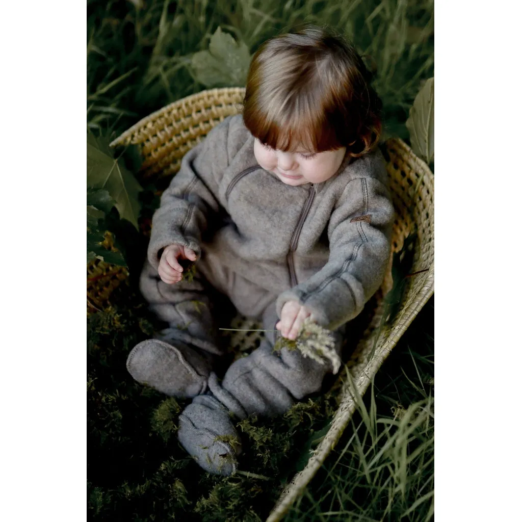 Baby Wool Suit Double Zip - Melange Denver
