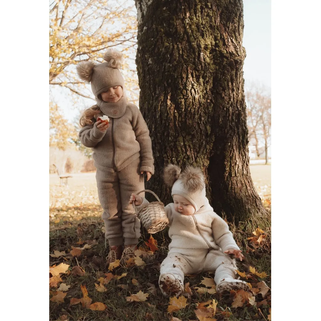 Baby Wool Suit (Reversible Cuffs) - Melange Denver