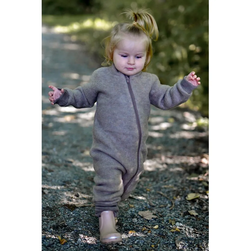 Baby Wool Suit (Reversible Cuffs) - Melange Denver