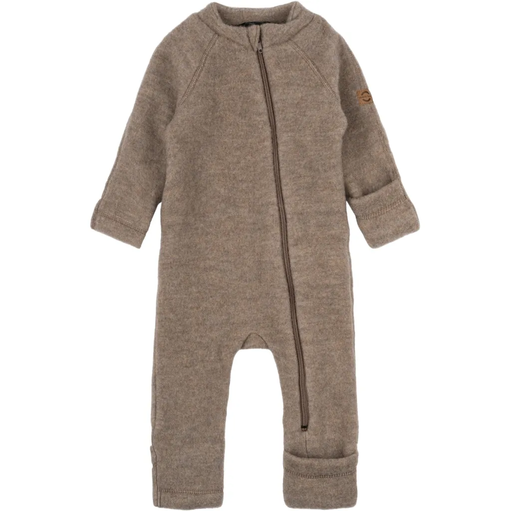 Baby Wool Suit (Reversible Cuffs) - Melange Denver