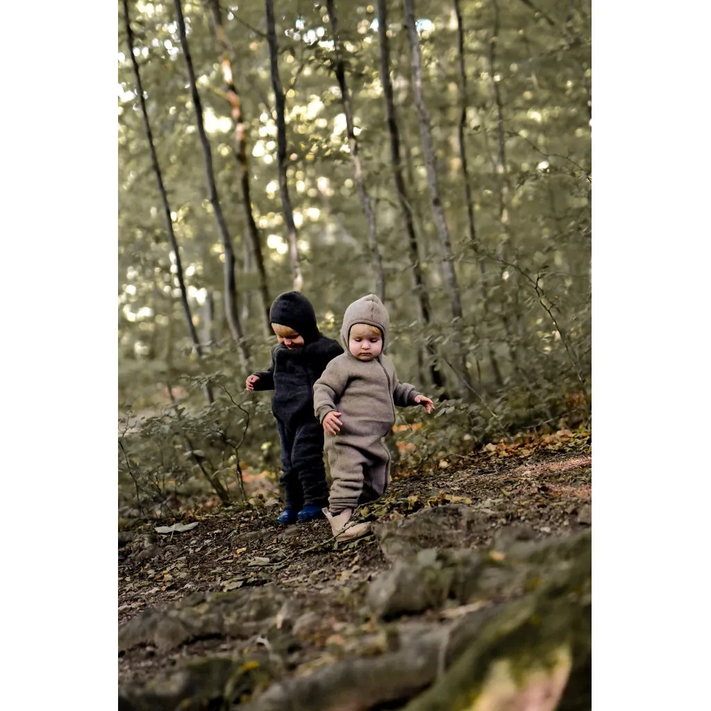 Baby Wool Suit (Reversible Cuffs) - Melange Denver