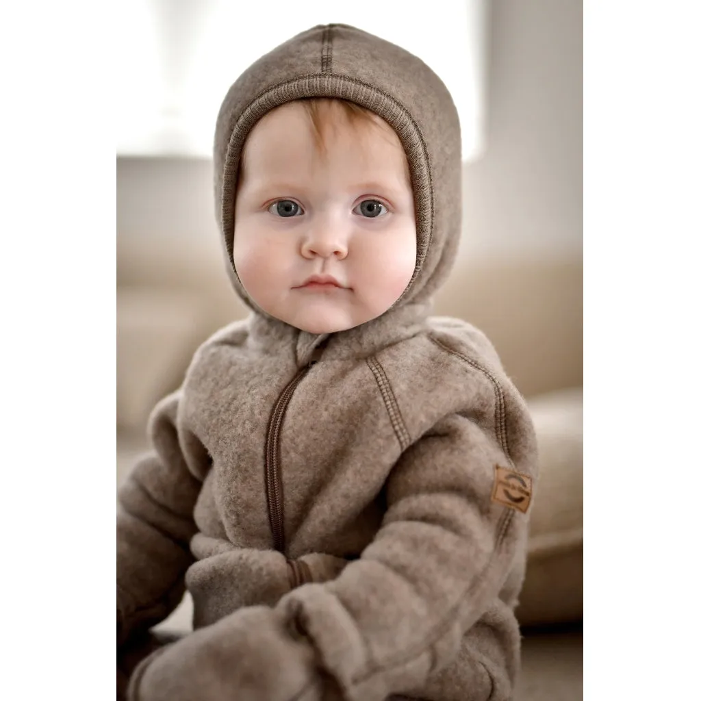 Baby Wool Suit (Reversible Cuffs) - Melange Denver