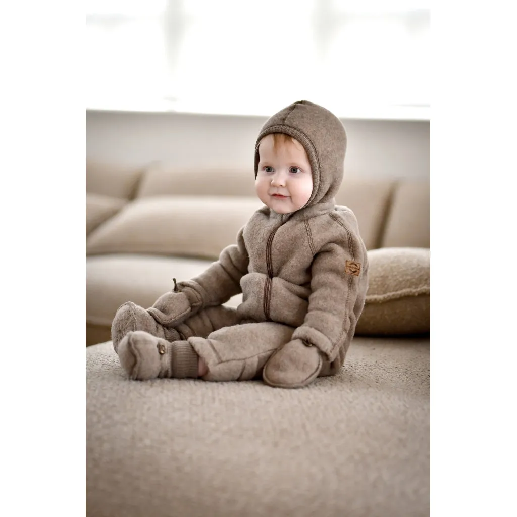 Baby Wool Suit (Reversible Cuffs) - Melange Denver