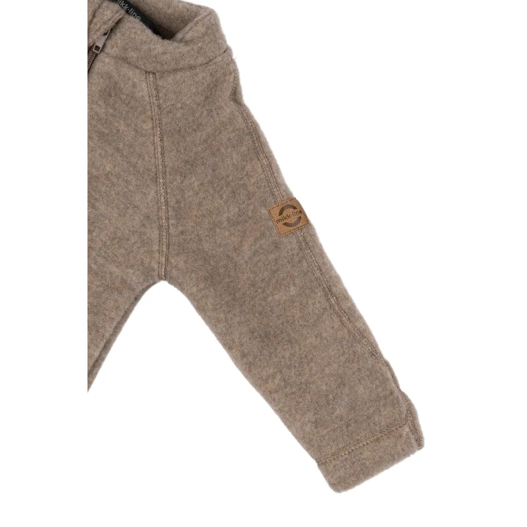 Baby Wool Suit (Reversible Cuffs) - Melange Denver