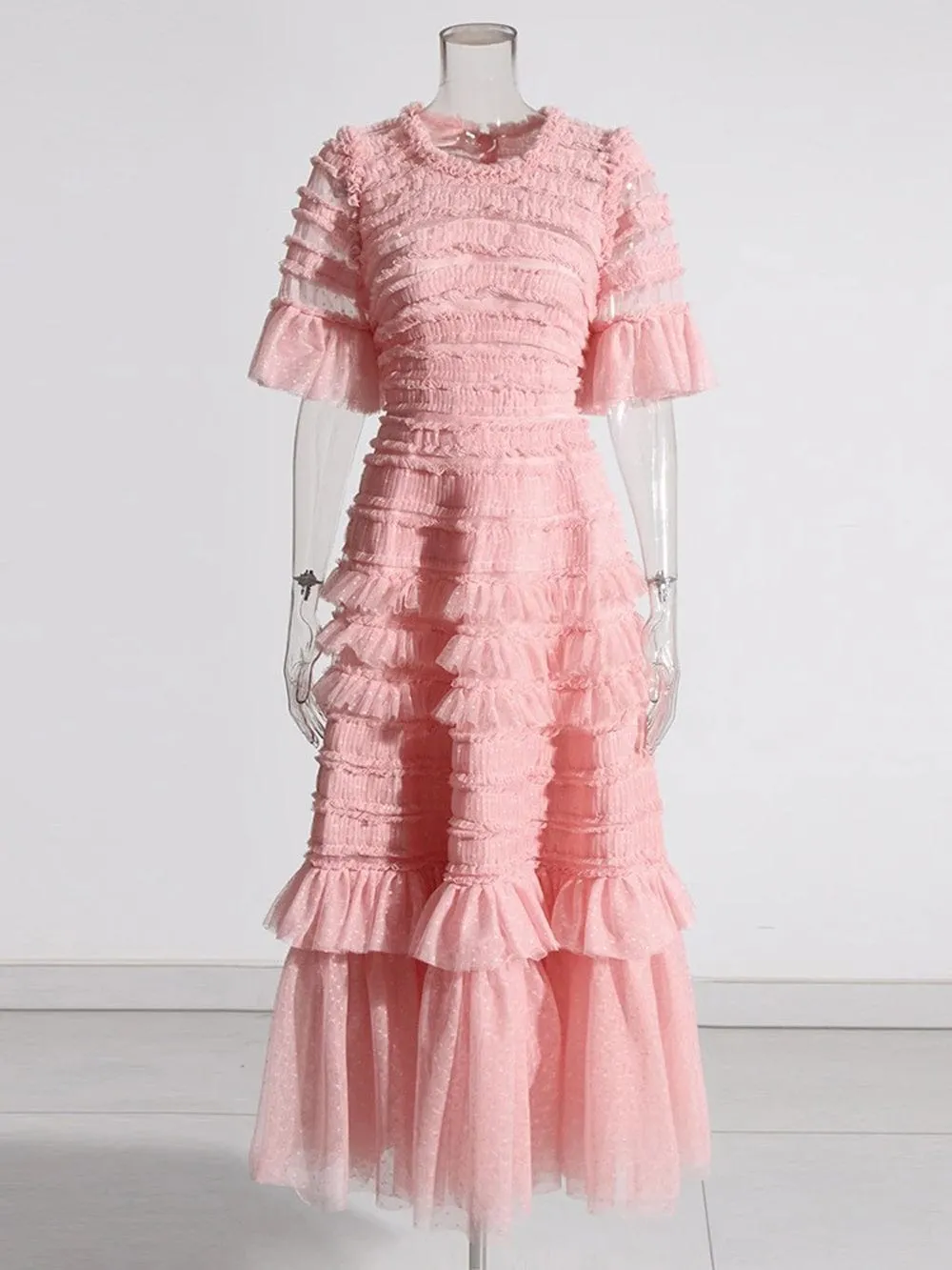 Baylee Fold Chic Midi Dress