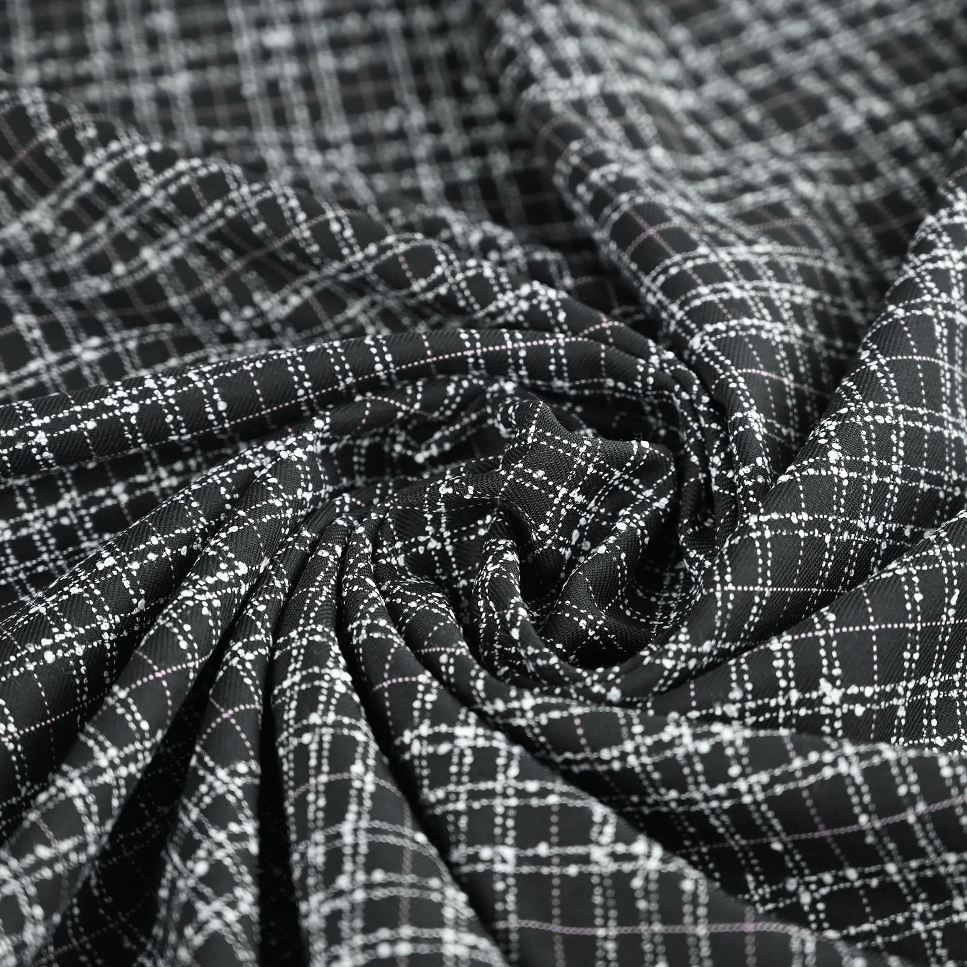 Black Check Blouclé 4020