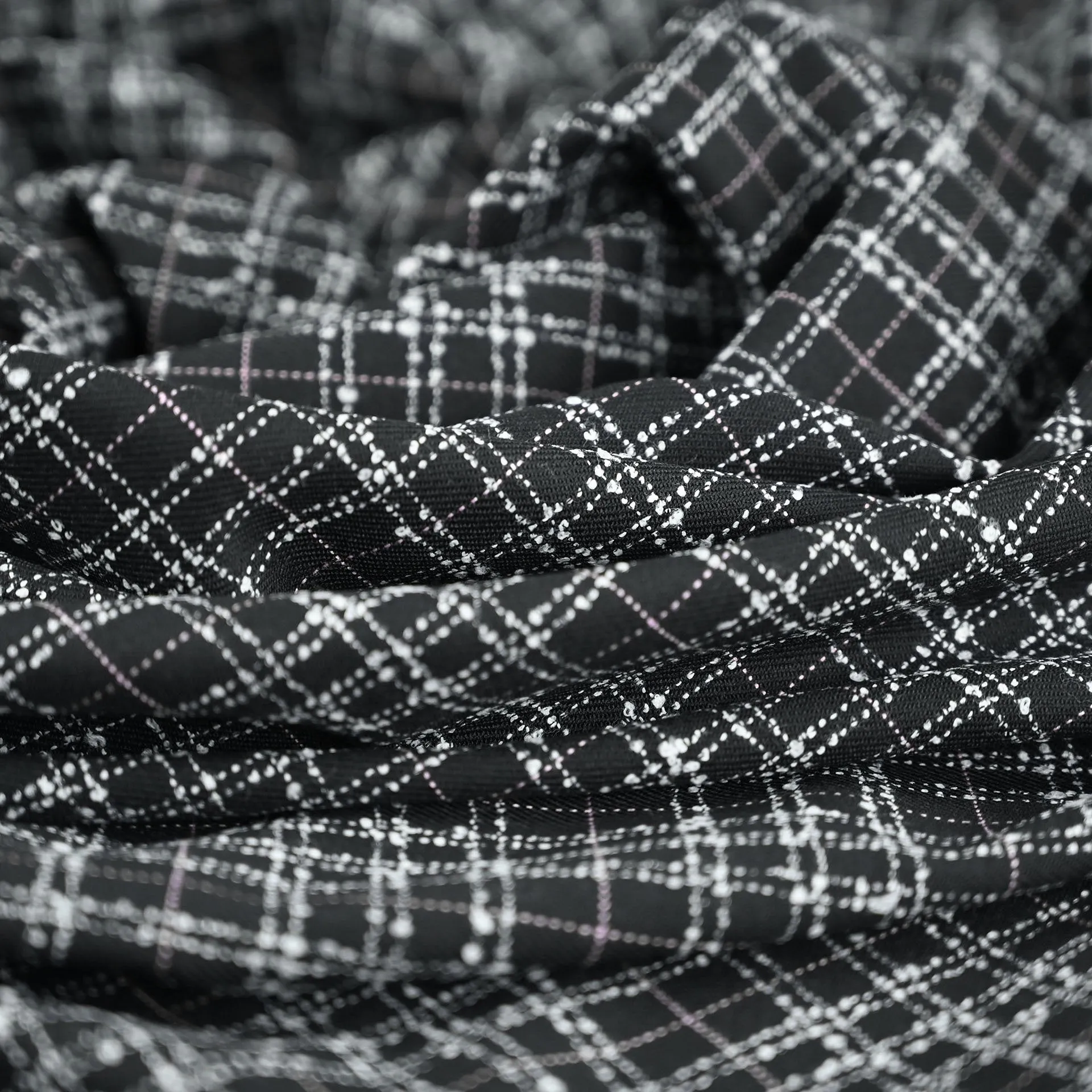 Black Check Blouclé 4020