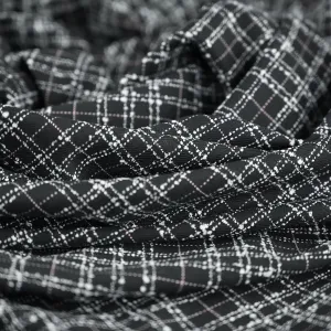 Black Check Blouclé 4020