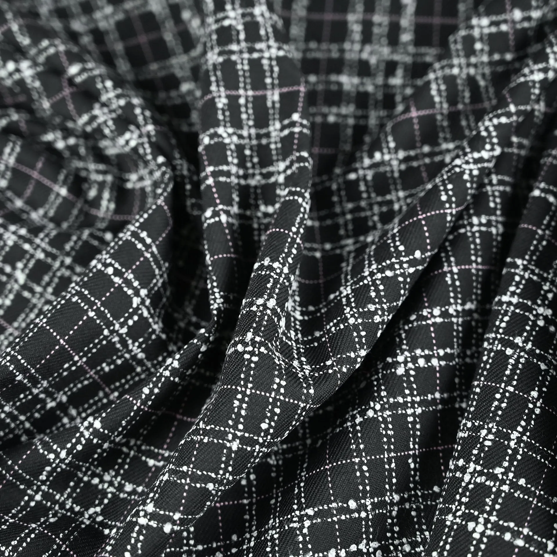 Black Check Blouclé 4020