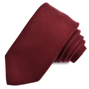Bordeaux Wool Tie