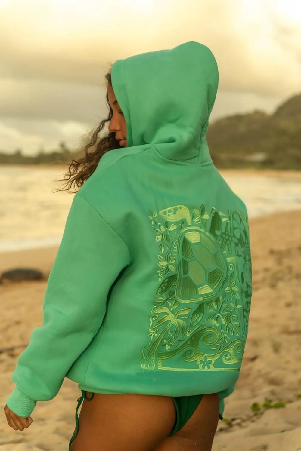 Bow Hoodie Hibiscus Women Oversized Cute Graphic Embroidered Preppy Y2K Long Sleeve Sweatshirt Pullover