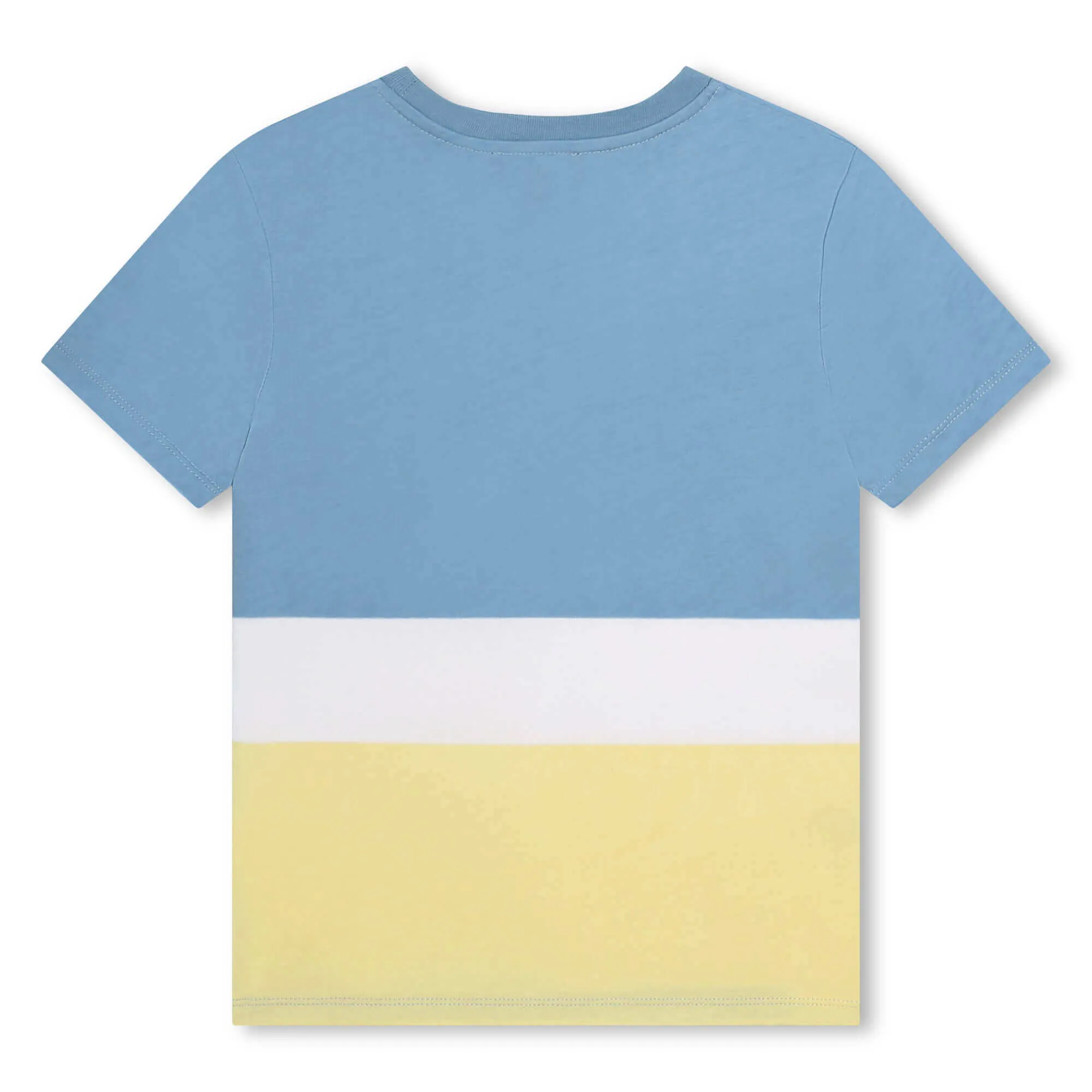 Boys Blue & Lemon Block T-Shirt