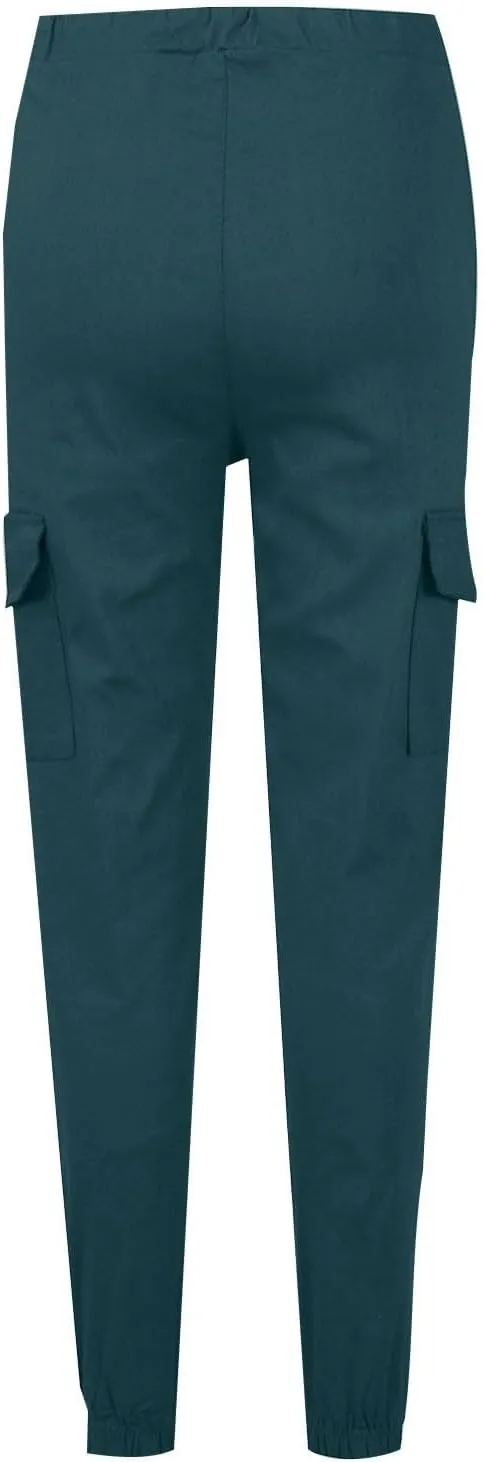 Cargo Joggers for Women Drawstring Lightweight Tapered Hiking Pants Stretch Casual Baggy Cargo Pants with Pockets