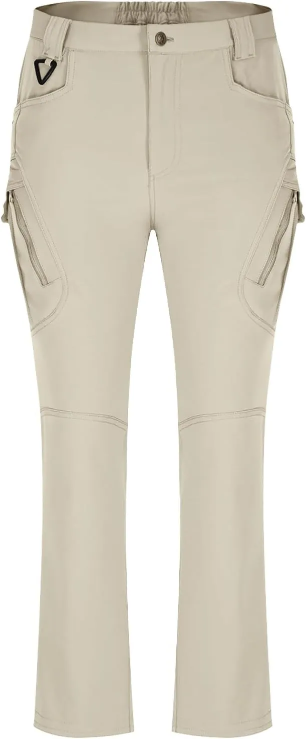 Cargo Pants for Men Slim Fit Water Resistant Tactical Pants Lightweight Hiking Work Pant Military Ripstop Cargo Pant