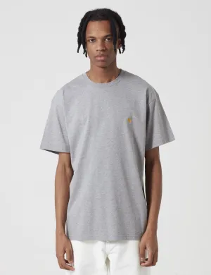Carhartt-WIP Chase T-Shirt - Grey Heather