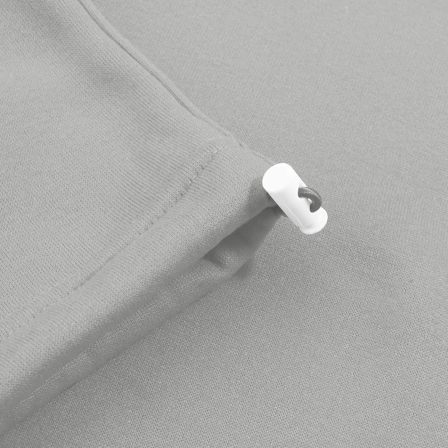 Casual Cargo Sweatpants for Men Plus Size Drawstring Waist Open Bottom Sweatpants Baggy Lounge Pants with Pockets