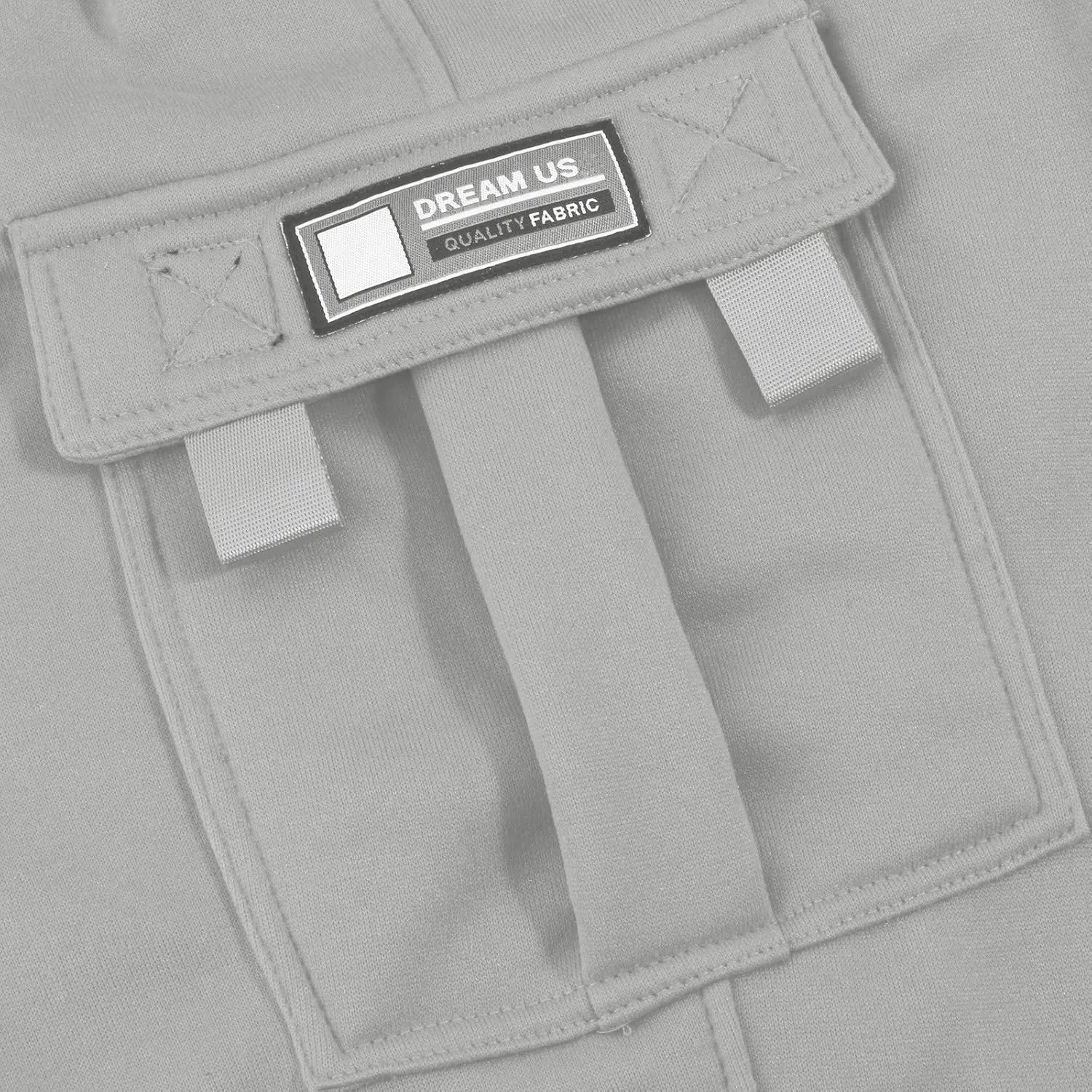 Casual Cargo Sweatpants for Men Plus Size Drawstring Waist Open Bottom Sweatpants Baggy Lounge Pants with Pockets