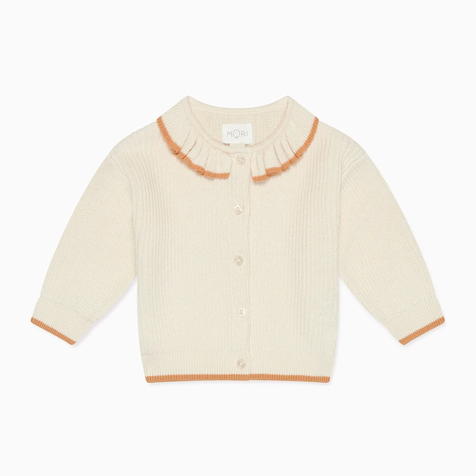 Collared Knitted Cardigan