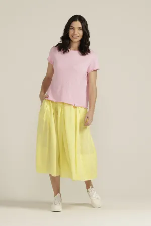 Cotton Crew Neck Tee Musk