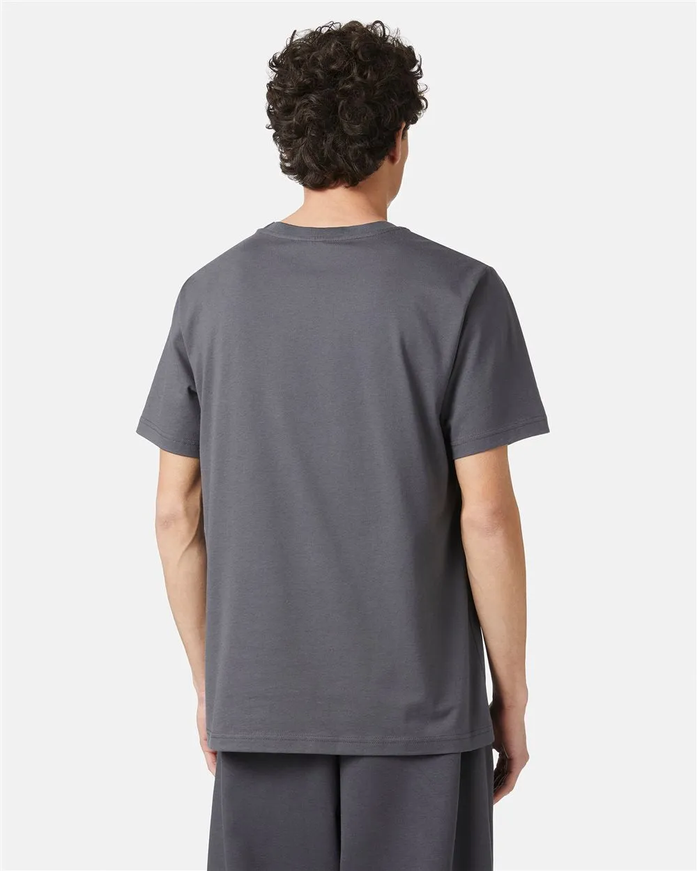 Cotton T-shirt with logo (Grey) - I24F02E63278784
