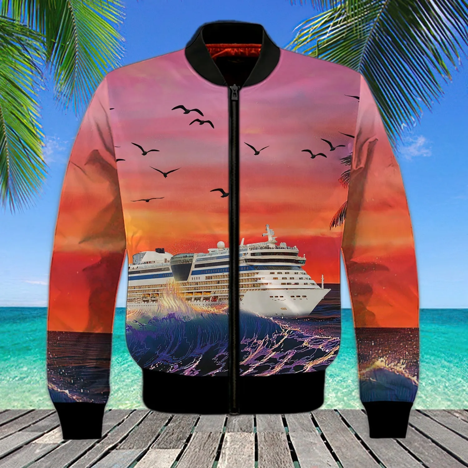Cruise Sweatshirt For Friends, Family Cruise 3D Full Print Cruise Hoodie Sweatshirt
