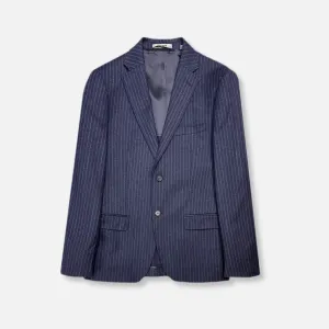 Daspin Pinstriped Wool Suit