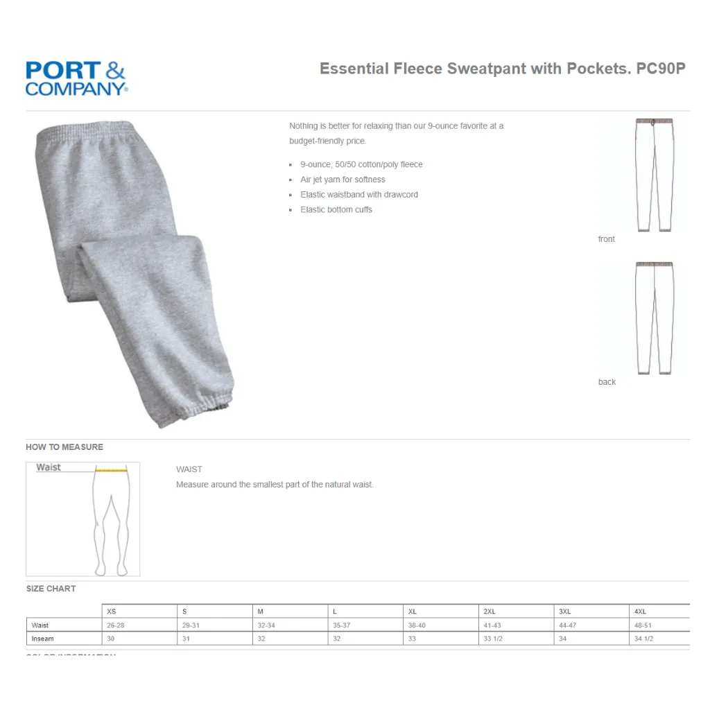 Discovery Ridge Elementary Elastic Bottom Cuff Sweatpants
