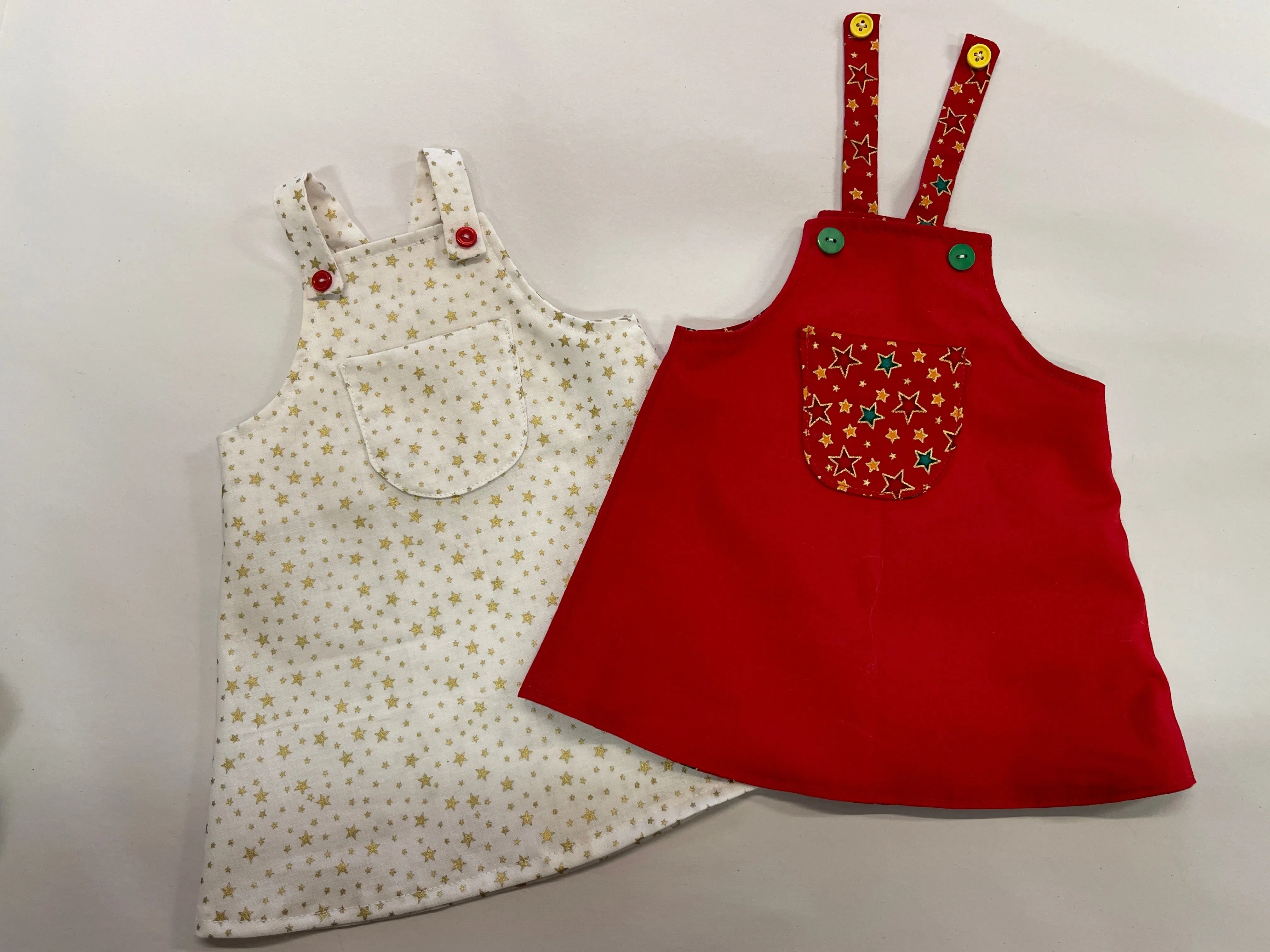 *DOWNLOAD* - Rag Doll 'Sew Simple' Dress - A4 Pattern and Instructions
