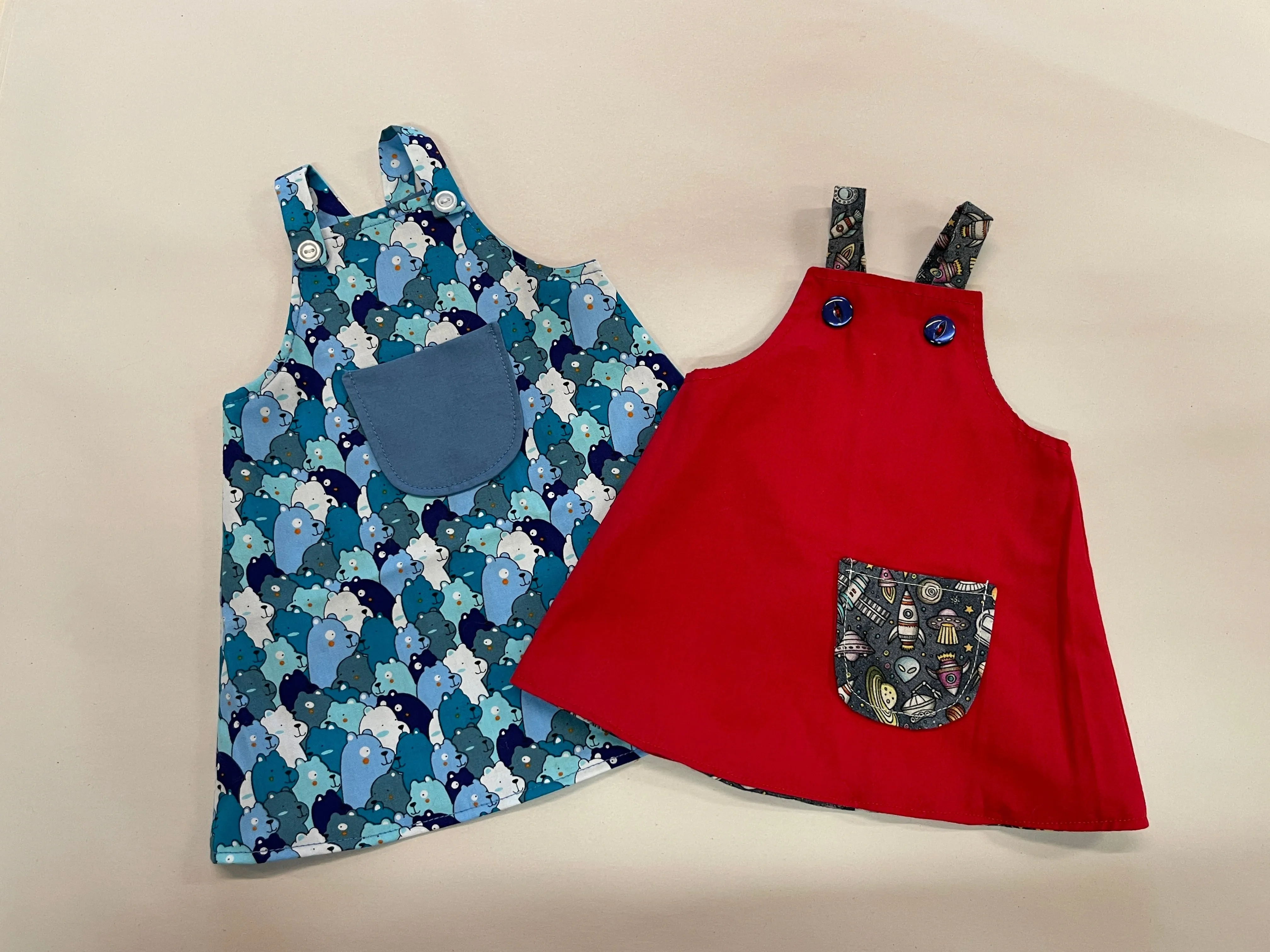 *DOWNLOAD* - Rag Doll 'Sew Simple' Dress - A4 Pattern and Instructions