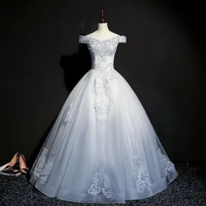 Elegant Evening Wedding Dress