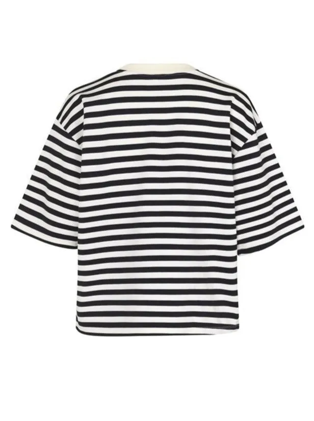 EMRYS-M T-SHIRT  | ISLAND FOSSIL SUGAR STRIPED
