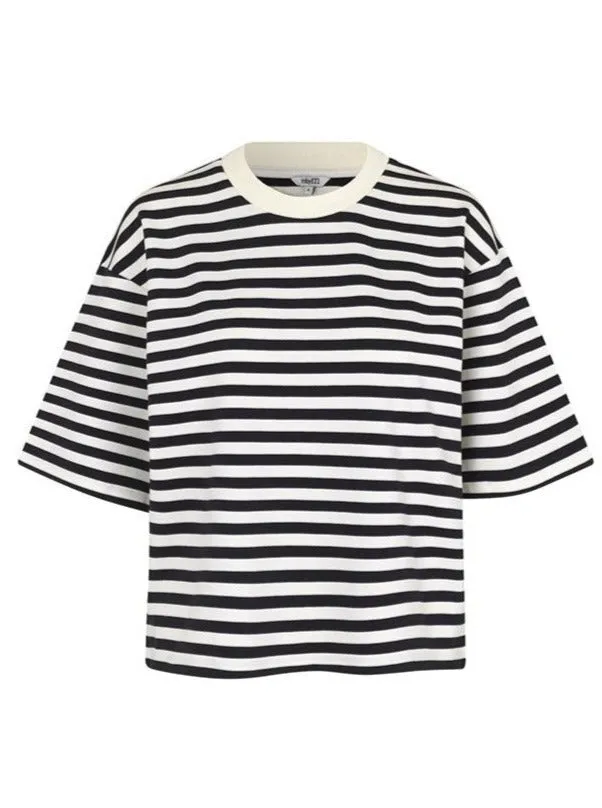 EMRYS-M T-SHIRT  | ISLAND FOSSIL SUGAR STRIPED