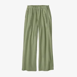 Essential Patagonia Women's Regenerative Certified Organic Cotton Pants , salvia green