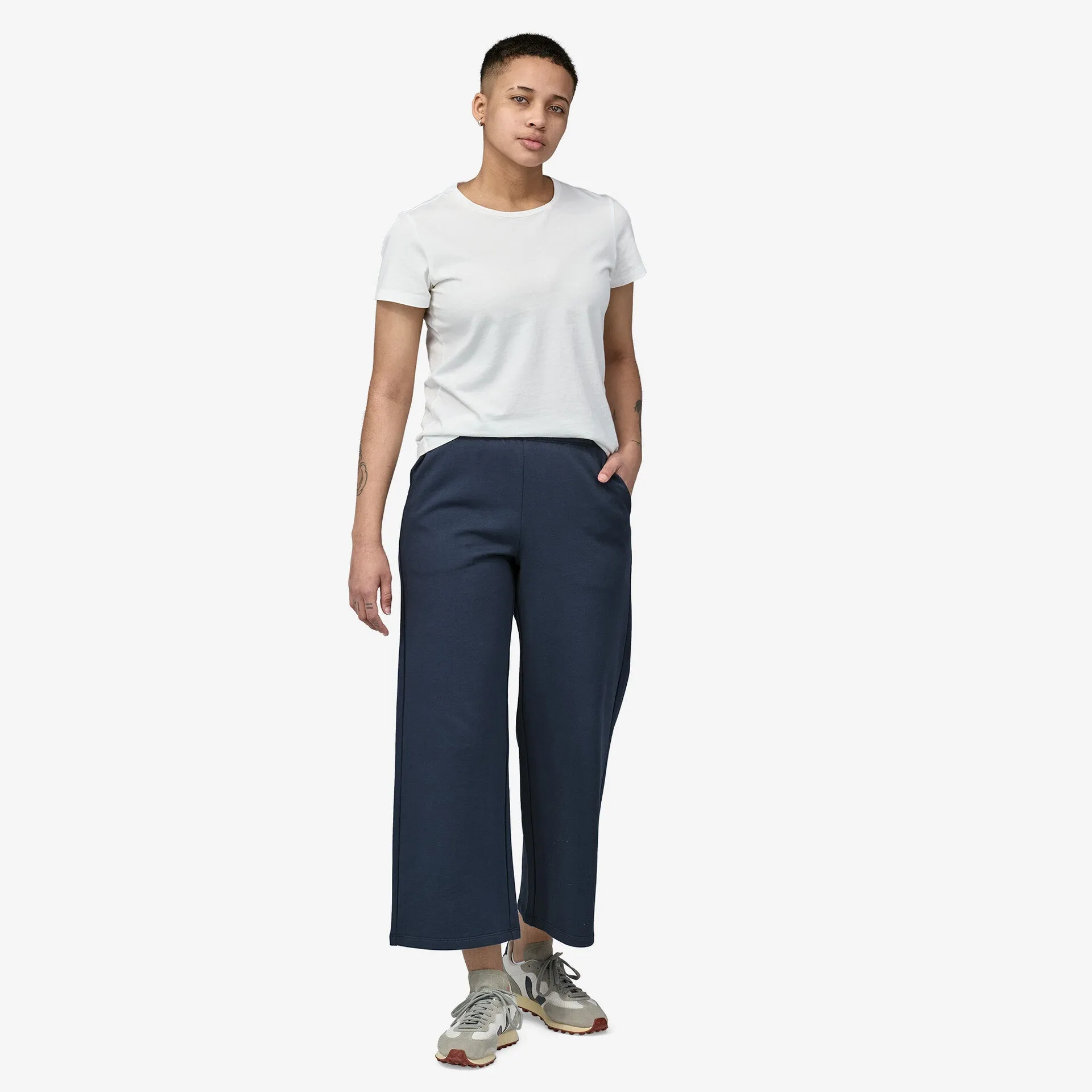 Essential Patagonia Women's Regenerative Certified Organic Cotton Pants , salvia green
