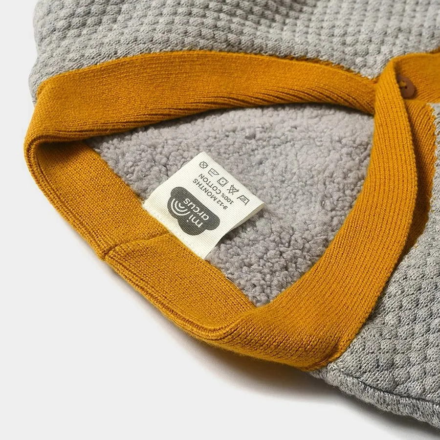 Frosty'z Popcorn Knitted Cardigan