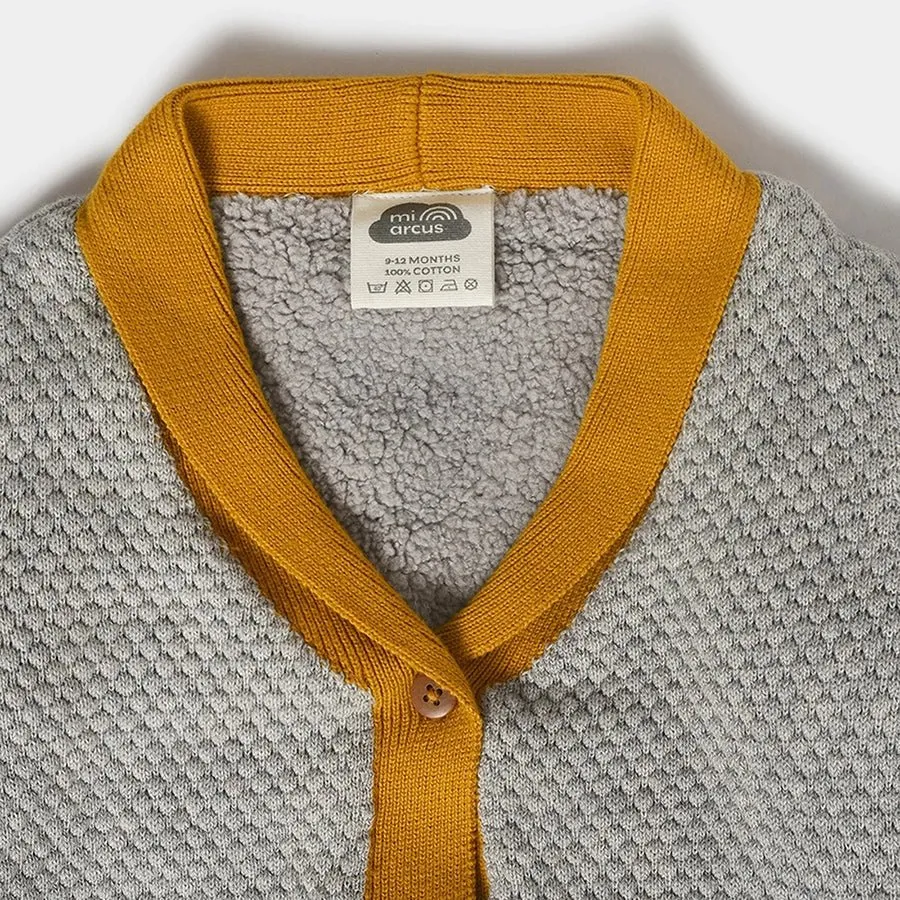 Frosty'z Popcorn Knitted Cardigan