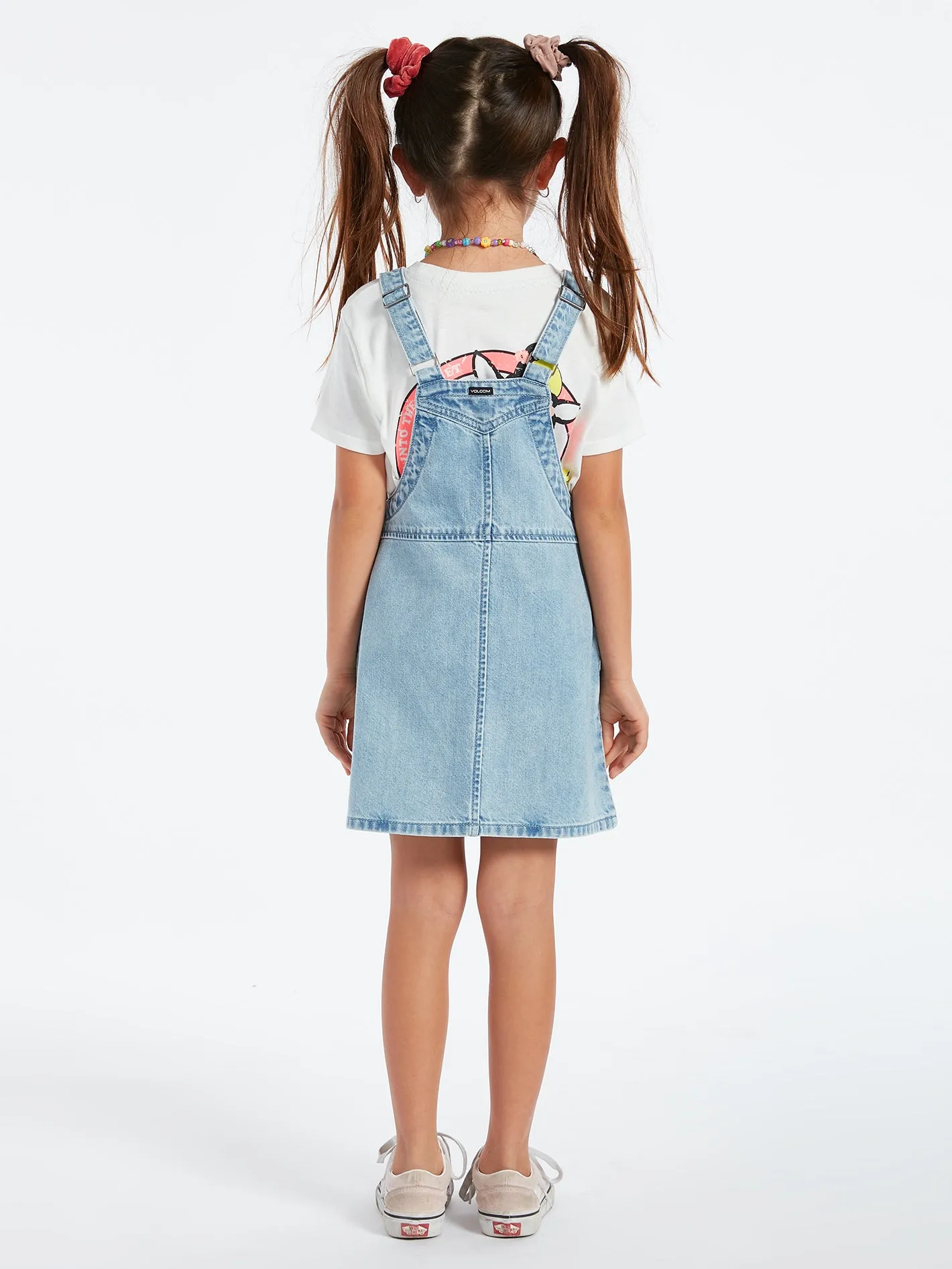 Girls Sunday Strut Dress - Pale Blue