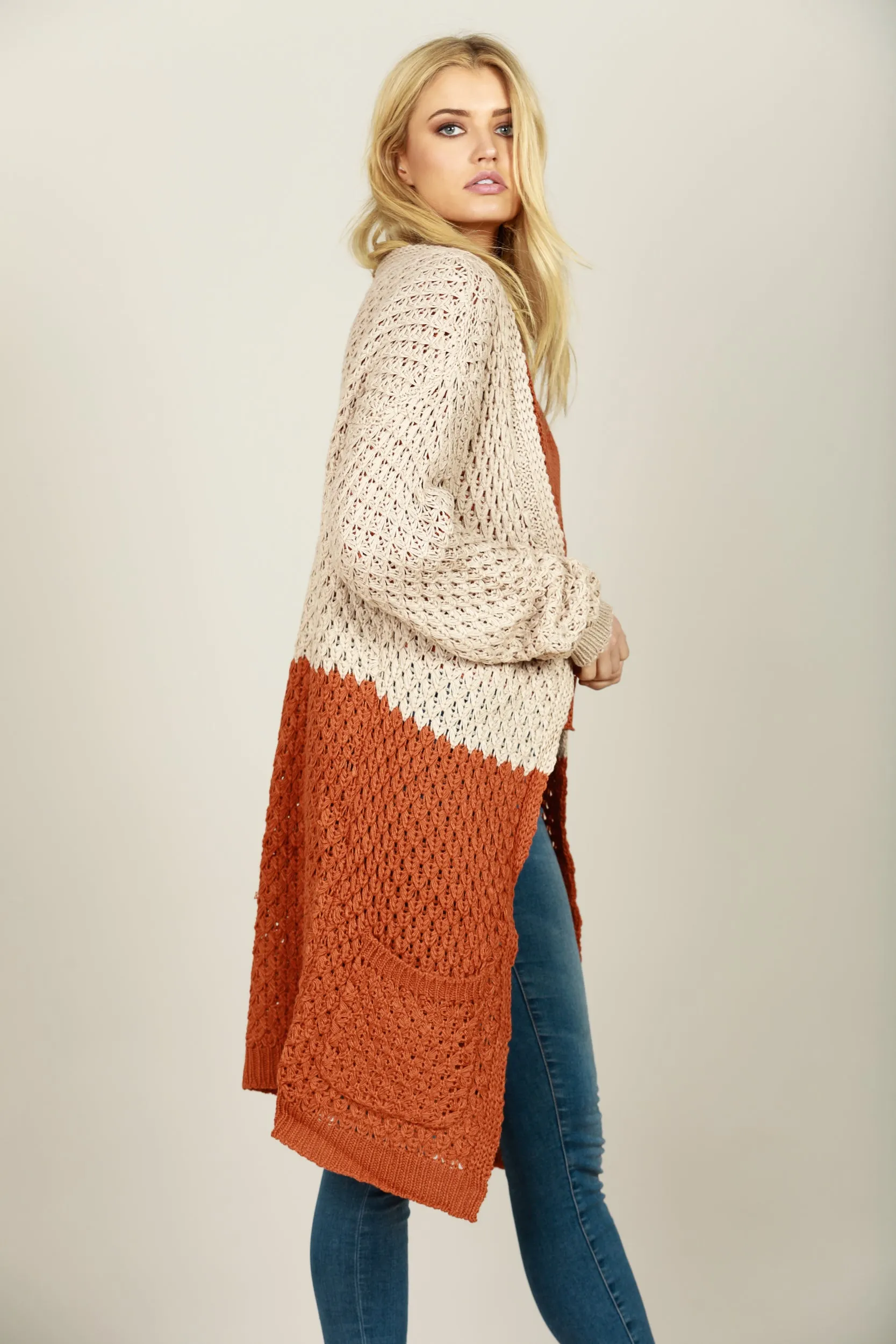 Greta Knit in Terracotta