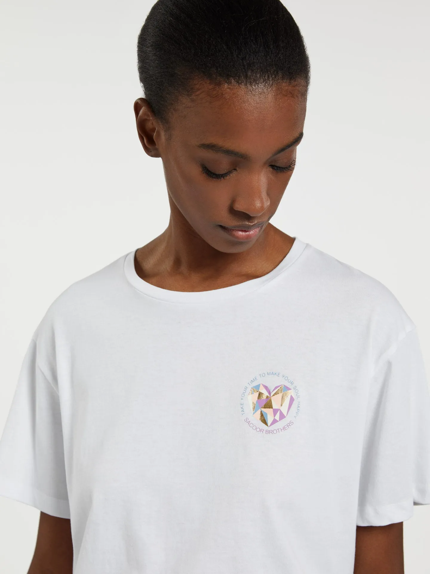 Heart Print T-shirt