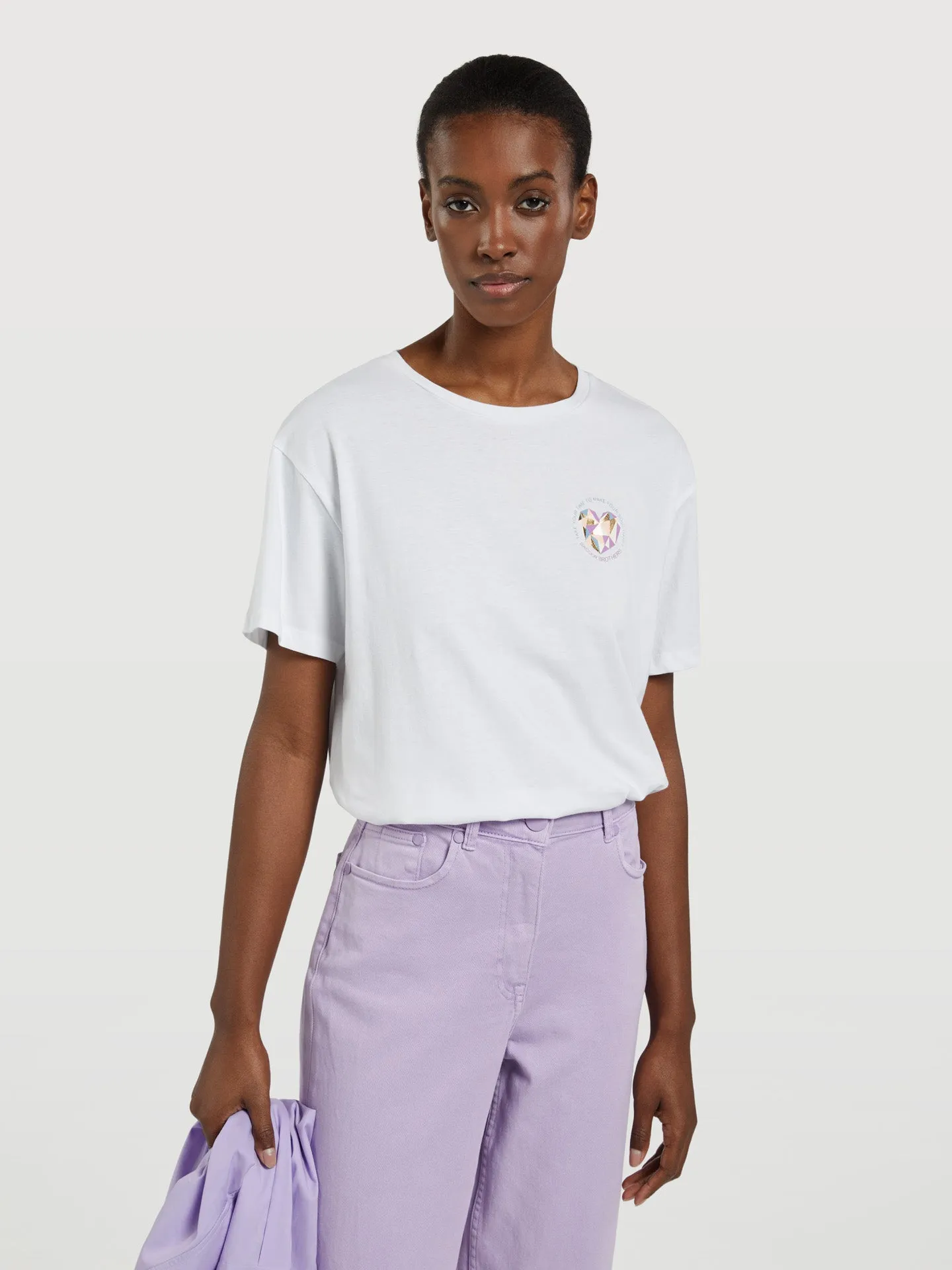 Heart Print T-shirt