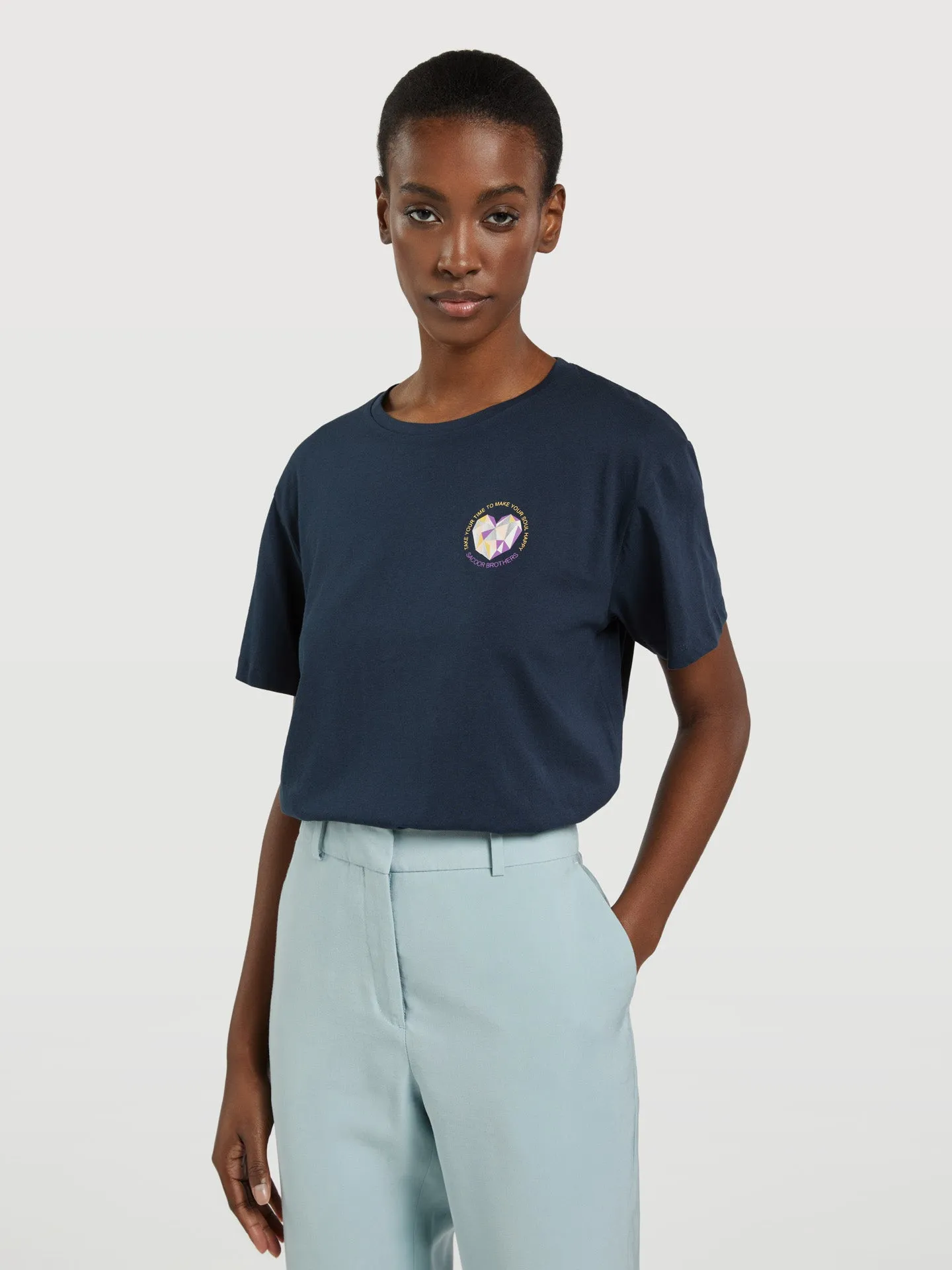 Heart Print T-shirt