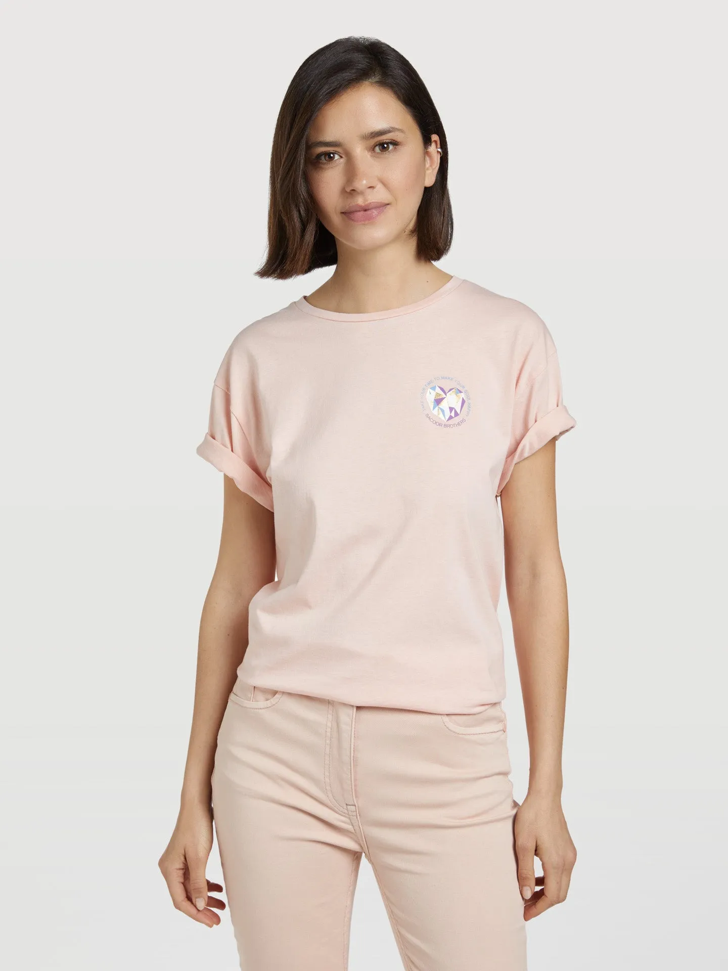 Heart Print T-shirt