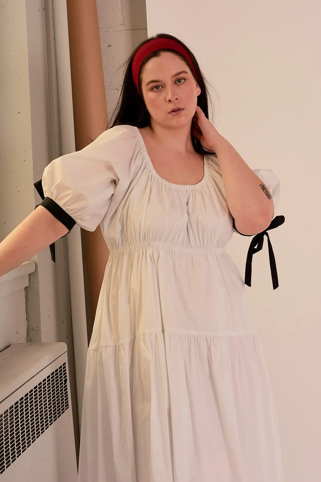 Jolen Dress Black & White