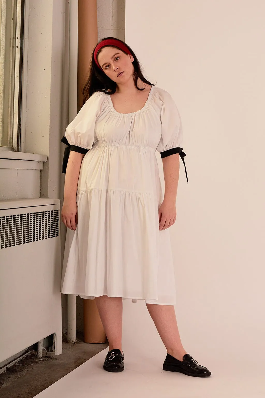 Jolen Dress Black & White